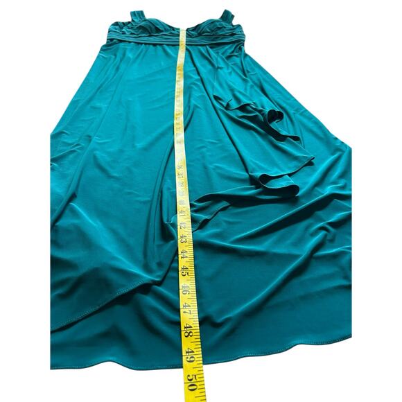 Beautiful Teal Plus Formal Evening Gown - Size 20W - Picture 8 of 15